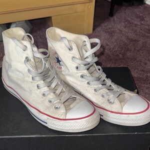 Converse Classic White High-Top Sneakers